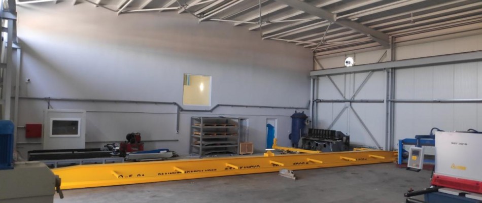 Цех за производство на метални конструкции