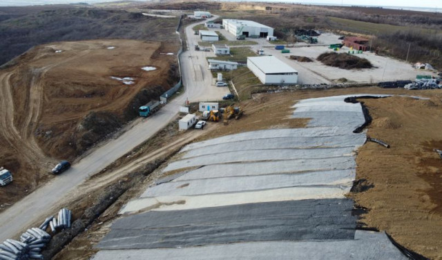 Закриване и рекултивация на съществуващо общинско депо за твърди битови отпадъци на територията на Община Плевен